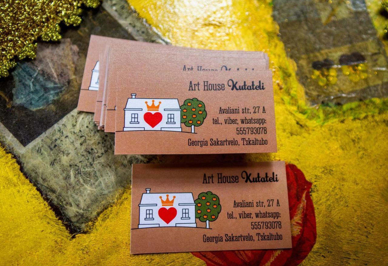 Art House Kutateli Hotel Tskaltubo Ngoại thất bức ảnh